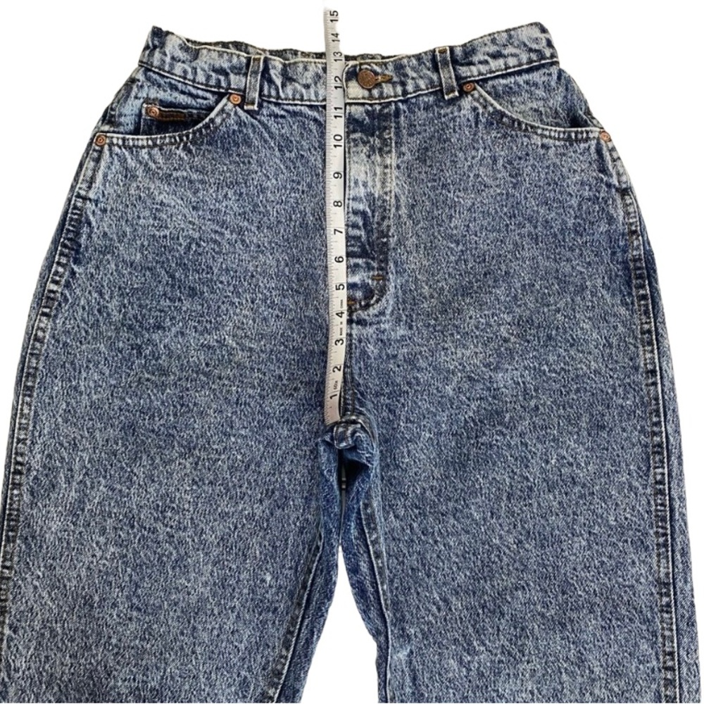 🚫SOLD🚫 Vintage Lee Acid Wash High Waist Mom Jeans Size 16 - Picture 9 of 14
